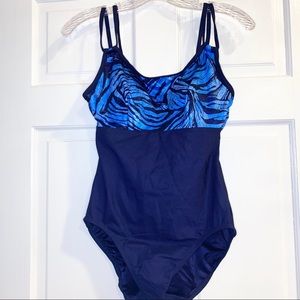 NWT Vintage Sirena One Piece Bathing Suit